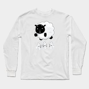 sheep jump Long Sleeve T-Shirt